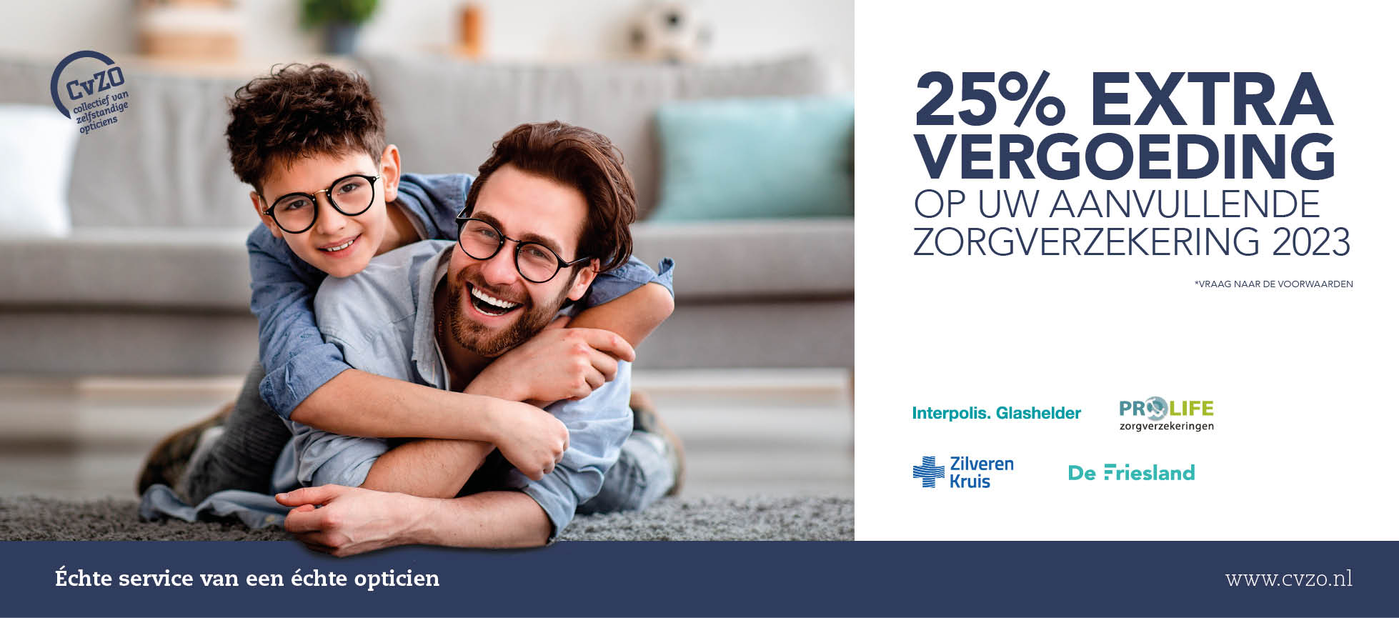 zilveren kruis vergoedingen bril